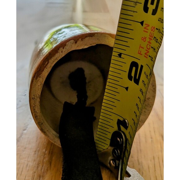 Vintage Hand Painted Ceramic Bell With Cactus And Road Runner - Picture 7 of 7